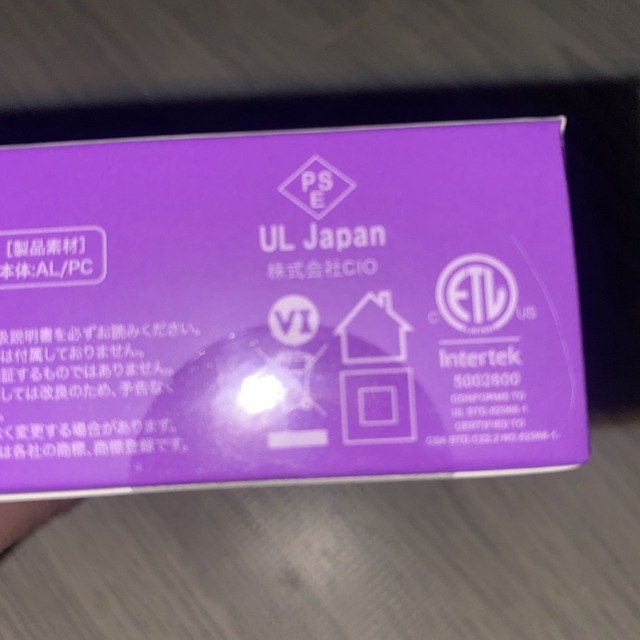 CIO LilNob GaN 65W 充電器/ホワイト スマホ/家電/カメラのスマートフォン/携帯電話(バッテリー/充電器)の商品写真