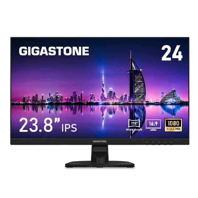 Gigastone 24インチ モニター IPS 75Hz FHD 1920 x