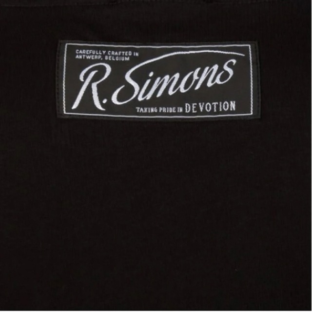 ラフシモンズ raf simonsキャンドルTシャツ ブラック 2021 A/W 最安値