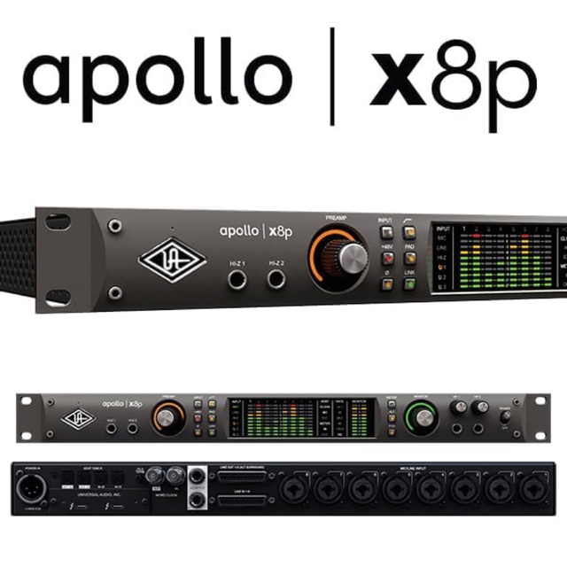 Apollo　未開封　Universal　オーディオインターフェイス　新品　Audio　X8p　未登録