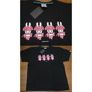 保留新品 cune キューン うさぎ わんわん 犬 Tシャツ 灰 XL