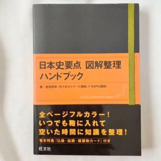 オウブンシャ(旺文社)の日本史要点 図解整理 ハンドブック(語学/参考書)