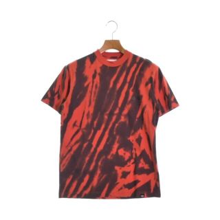 トーガ(TOGA)のTOGA トーガ Tシャツ・カットソー S 赤x黒(総柄) 【古着】【中古】(Tシャツ/カットソー(半袖/袖なし))