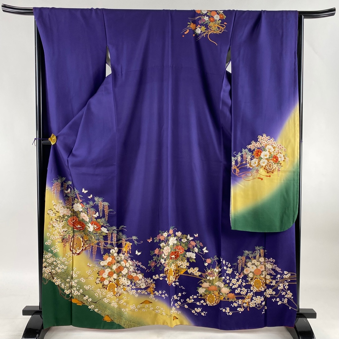 振袖 秀品 身丈167cm 裄丈68.5cm 正絹バイセル着物