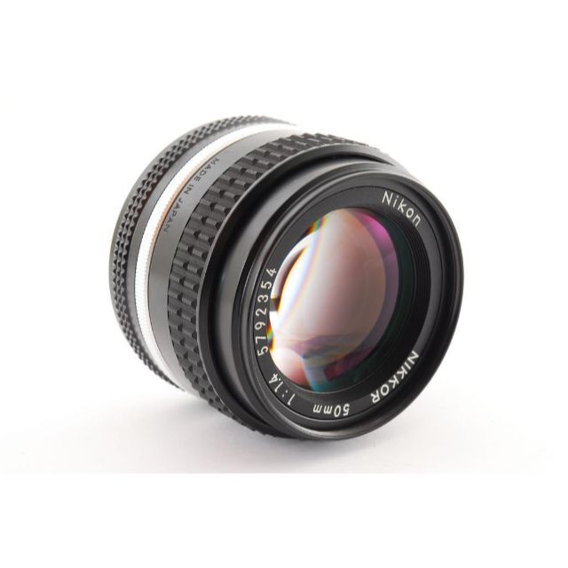 新品級 ニコン AI-S NIKKOR 50㎜ f1.4 MF レンズ Y093 オンライン