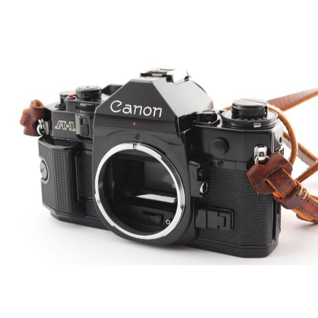 マリナボーダー 超美品 CANON A-1 ボディ フィルムカメラ モルト新品