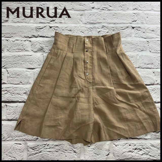 MURUA(ムルーア)のMURUA　ムルーア　キュロット　レディース　春夏 レディースのパンツ(ショートパンツ)の商品写真
