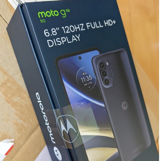 【GW特価】moto g52j 5G　新品未開封60GBCPUコア数