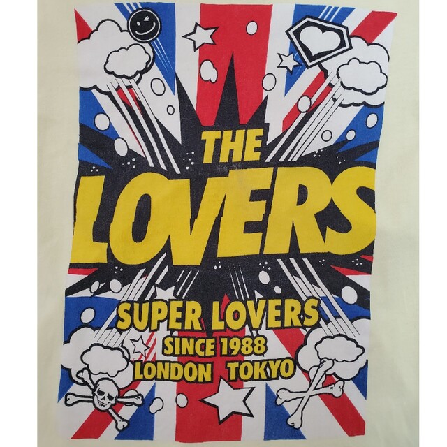 SUPER LOVERS(スーパーラヴァーズ)のスーパーラヴァーズ　Tシャツ　Mサイズ メンズのトップス(Tシャツ/カットソー(半袖/袖なし))の商品写真