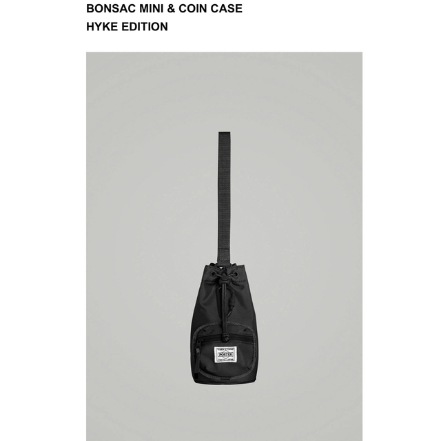 PORTER × HYKE BONSAC MINI & COIN CASE