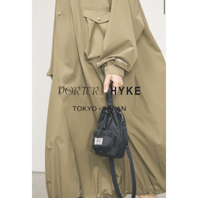 HYKE - PORTER × HYKE BONSAC MINI & COIN CASEの