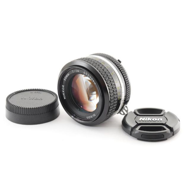 超美品 ニコン AI NIKKOR 50mm f1.4 MF　レンズ Y321