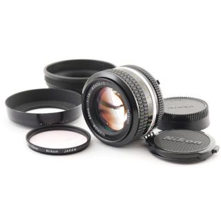 超美品 NIKON ニコン AI NIKKOR 50 f1.4 MF　C099