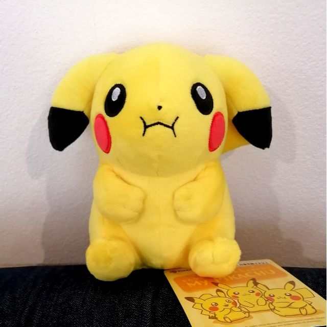 ポケモン - My PIKACHU マイピカチュウ ぬいぐるみ mypikachu まんぷく