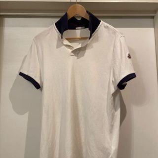 MONCLER - 【タグ付き!】MONCLER モンクレール ポロシャツ 刺繍ロゴ M
