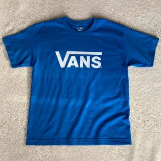 ヴァンズ(VANS)のVANSロゴＴシャツ 水色(Tシャツ/カットソー(半袖/袖なし))