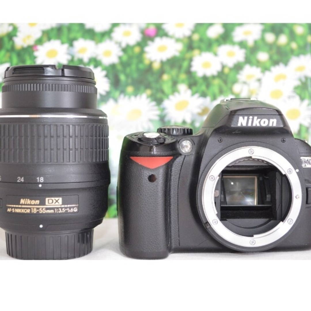 絶対お得！♥スマホ転送 SD付でこの価格♥ Nikon D40X