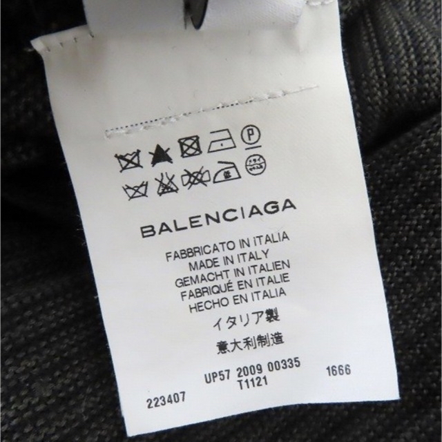 Balenciaga(バレンシアガ)のBALENCIAGA KNITS バレンシアガ  ウール カーディガン　グレー レディースのトップス(カーディガン)の商品写真