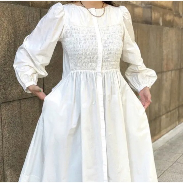 IVORYサイズMerlette LEYLAND DRESS  マーレット　ロンハーマン