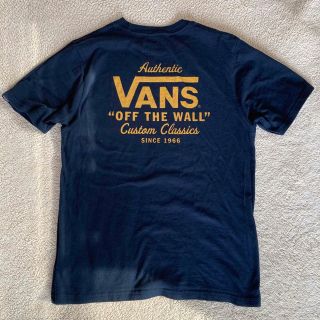 ヴァンズ(VANS)のVANSネイビーＴシャツ(Tシャツ/カットソー(半袖/袖なし))