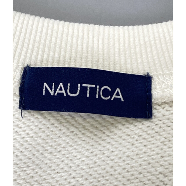 NAUTICA(ノーティカ)の美品 ノーティカ プルオーバースウェット フロントロゴ メンズ L メンズのトップス(スウェット)の商品写真