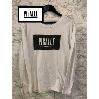 ピガール(PIGALLE)のPIGALLE ピガール ロンT Tシャツ tee logo ロゴ(Tシャツ/カットソー(七分/長袖))