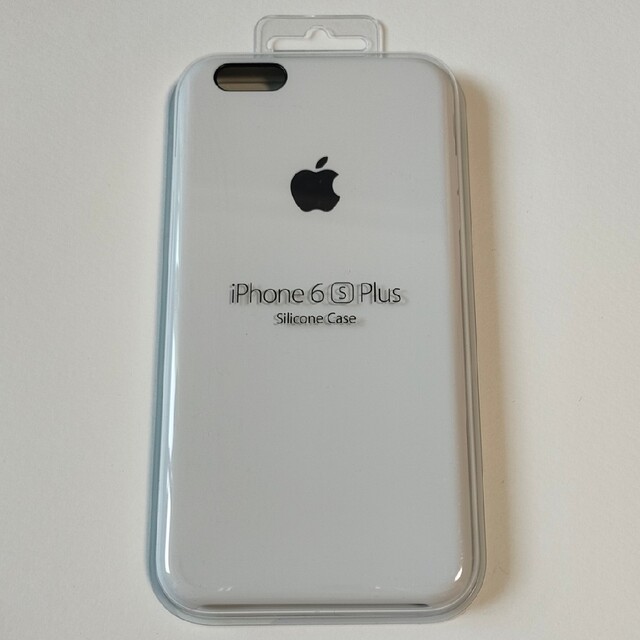 iPhone(アイフォーン)のアップル純正 iPhone6s Plus シリコンケース ホワイト スマホ/家電/カメラのスマホアクセサリー(モバイルケース/カバー)の商品写真