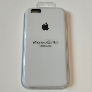 アイフォーン(iPhone)のアップル純正 iPhone6s Plus シリコンケース ホワイト(モバイルケース/カバー)