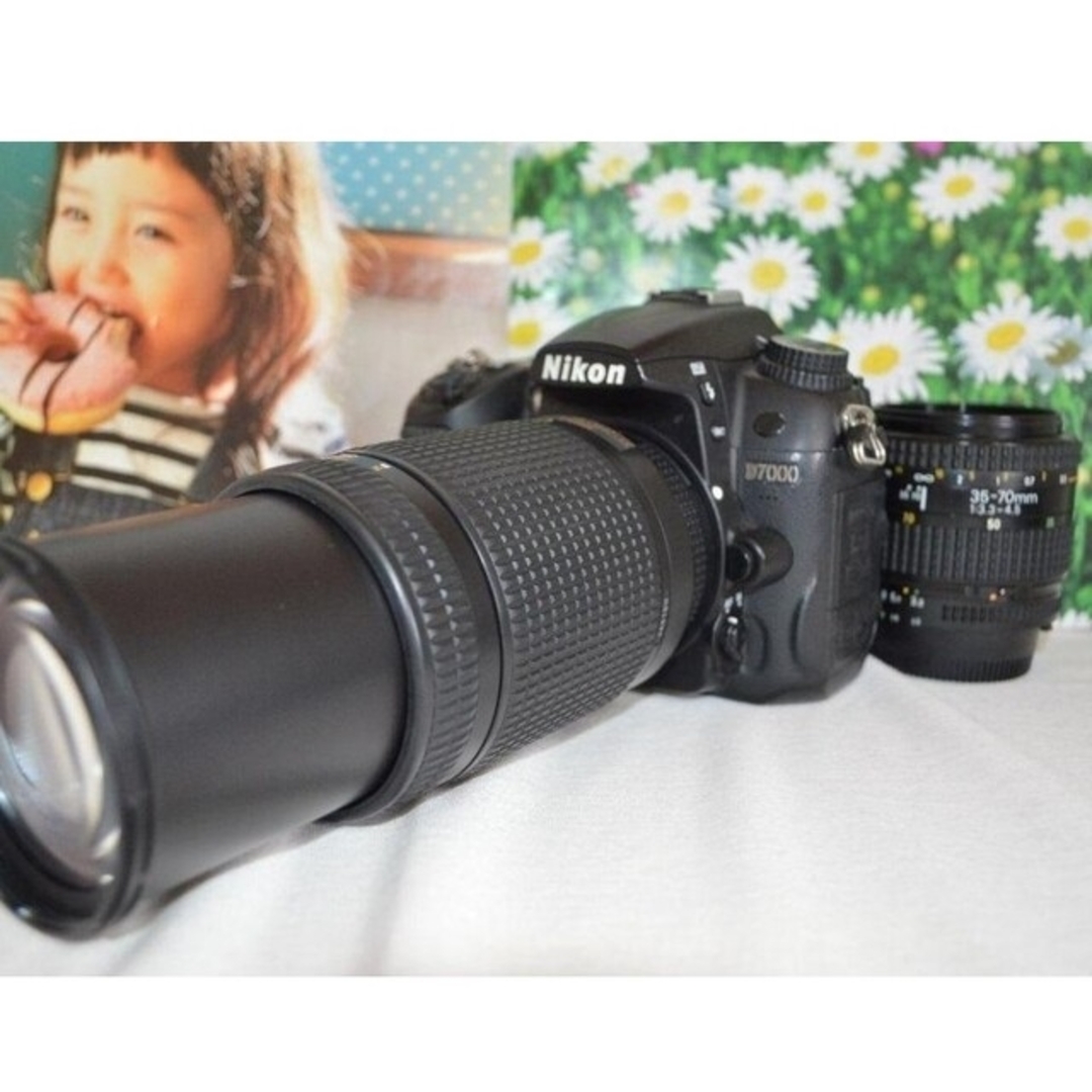 ❤超望遠レンズ！❤ Nikon D7000 ニコン スマホ転送 一眼レフ カメラ