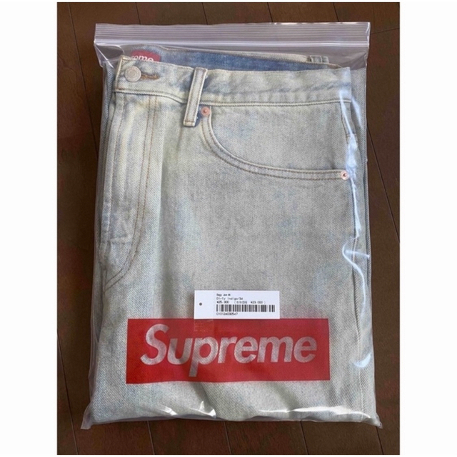 Supreme Baggy Jean Dirty Indigo 34 【現金特価】 48.0%OFF roller
