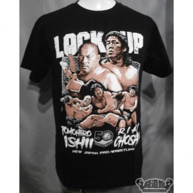 長州力 Tシャツ 新日本プロレス 石井智宏 天龍源一郎 IWGPチャンピオン 犬