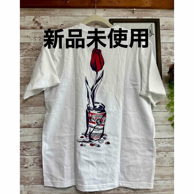 Wasted youth Tシャツ フラワー缶 2022 大阪 Verdy