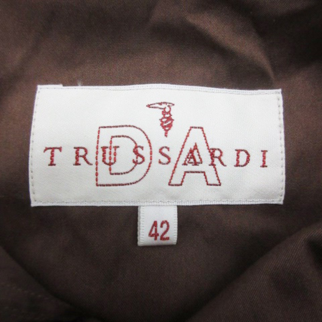 Trussardi(トラサルディ)のトラサルディ テーラードジャケット ミドル丈 シングルボタン 大きいサイズ 42 レディースのジャケット/アウター(その他)の商品写真