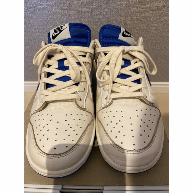 NIKE(ナイキ)のNIKEBYYOU DUNK LOW ヴィンテージ風カスタム 26.5cm 美品 メンズの靴/シューズ(スニーカー)の商品写真