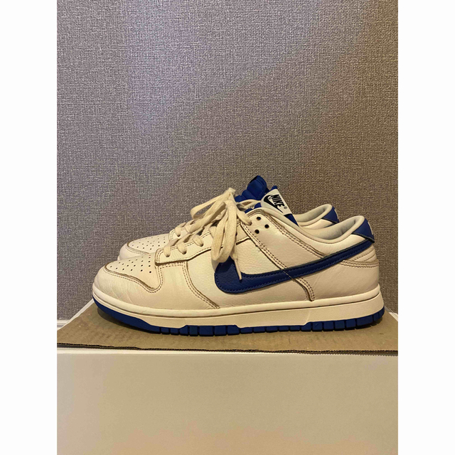 NIKE(ナイキ)のNIKEBYYOU DUNK LOW ヴィンテージ風カスタム 26.5cm 美品 メンズの靴/シューズ(スニーカー)の商品写真