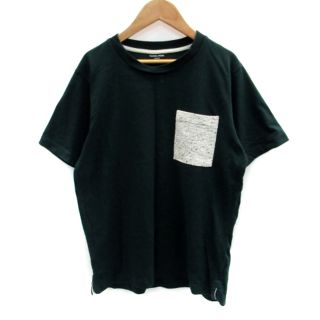 グローバルワーク(GLOBAL WORK)のグローバルワーク GLOBAL WORK Tシャツ カットソー M モスグリーン(Tシャツ/カットソー(半袖/袖なし))