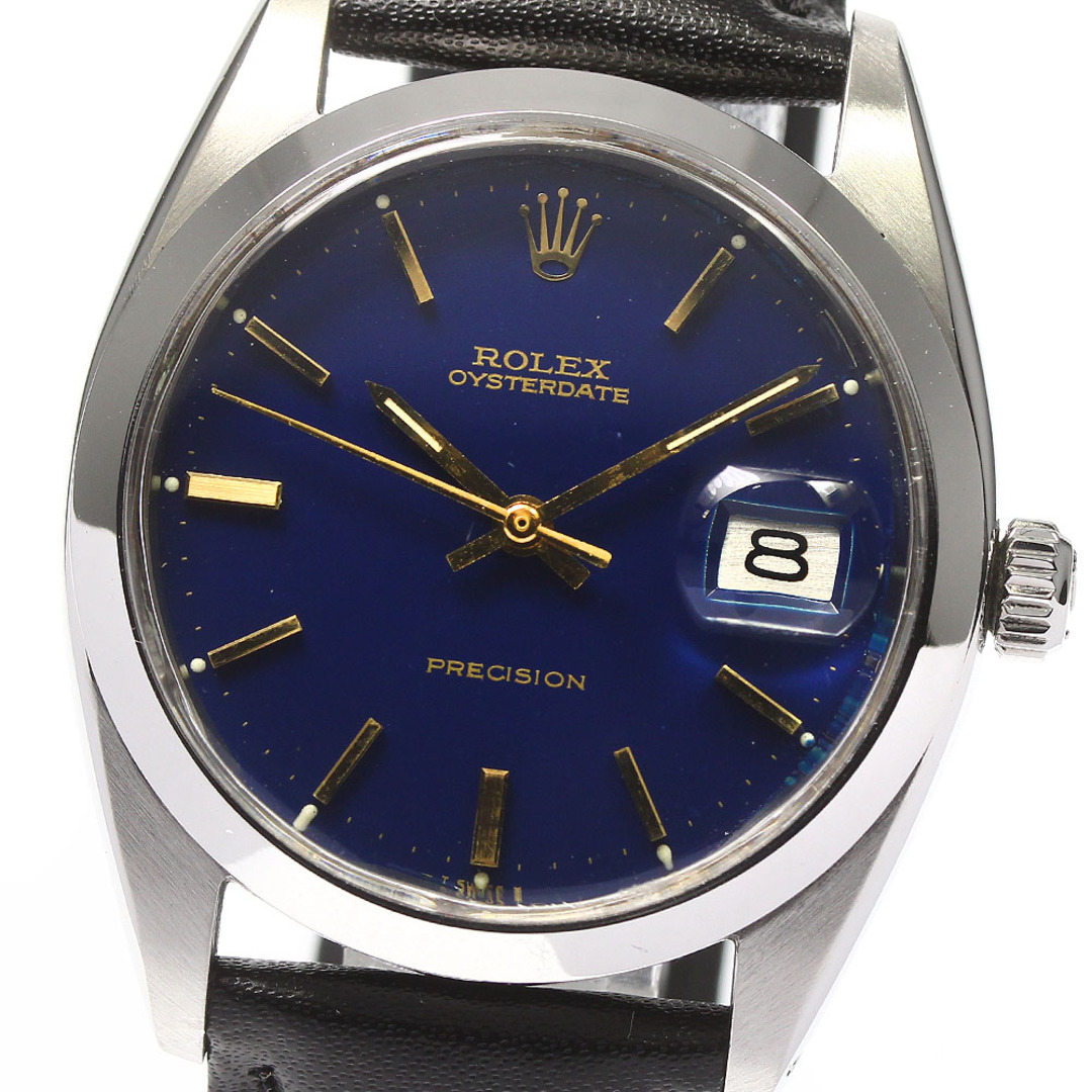 訳あり ロレックス ROLEX 6694 プレシジョン オイスターデイト Cal.1210 リダンダイアル 手巻き ボーイズ _697680【ev20】