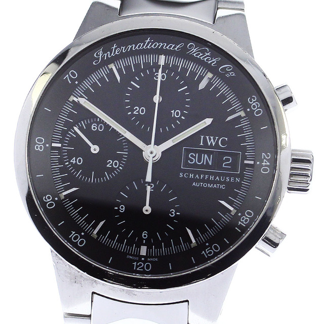 IWC IWC SCHAFFHAUSEN IW370708 GST クロノグラフ デイデイト 自動巻き メンズ _740923