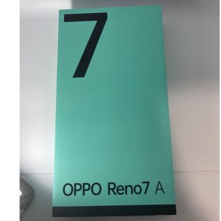 オッポ(OPPO)のOPPO Reno 7Aドリームブルー(スマートフォン本体)