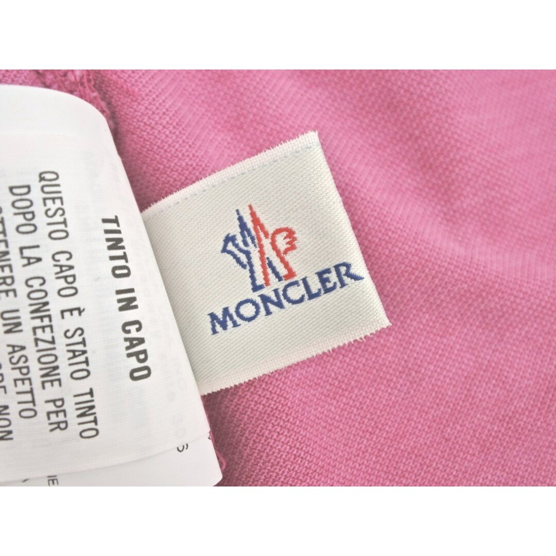 MONCLER - 【中古】モンクレール MONCLER コットン 半袖ポロシャツ