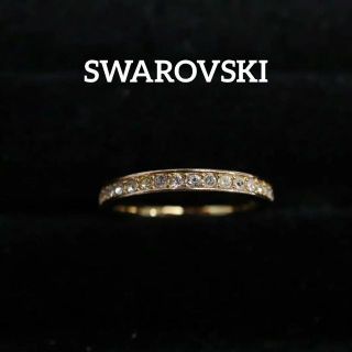 スワロフスキー(SWAROVSKI)の【匿名配送】 SWAROVSKI スワロフスキー リング 指輪 11号 ゴールド(リング(指輪))