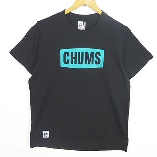 チャムス(CHUMS)のCHUMS Logo T-Shirt Tシャツ M ブラック CH11-1833(Tシャツ(半袖/袖なし))