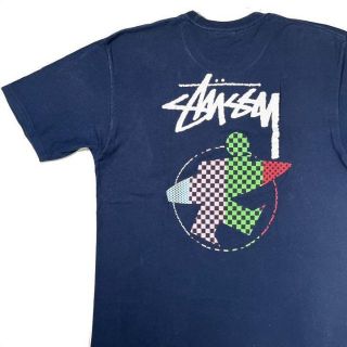 ステューシー(STUSSY)の【Stussy】ステューシー　サーフマンTシャツ　古着ストリートサーフ(Tシャツ/カットソー(半袖/袖なし))