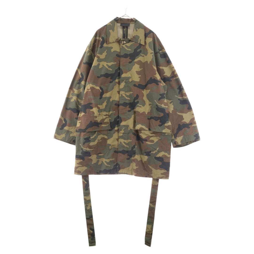 FEAR OF GOD フィアオブゴッド SEVENTH COLLECTION Camo Print Military Coat 7thコレクション カモ プリント ロングコート ジャケット 迷彩