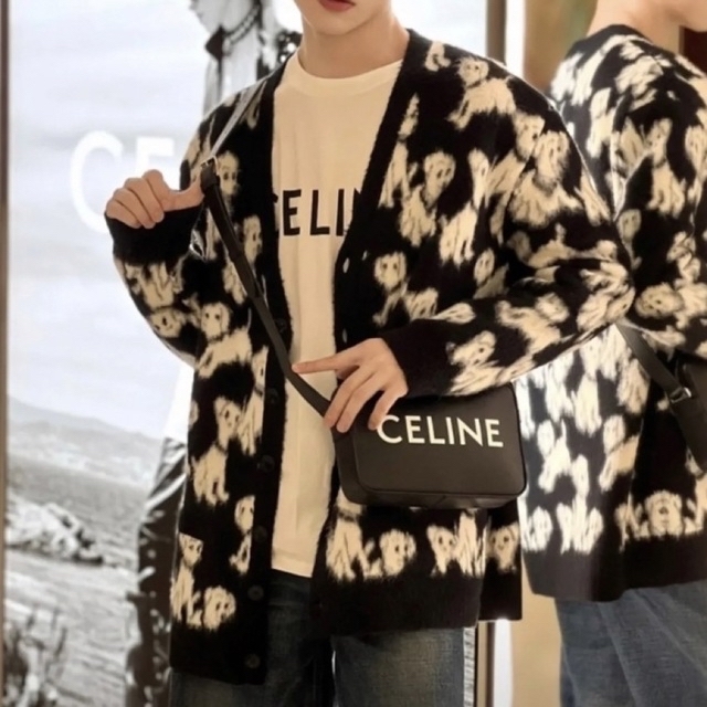 超可爱 celine セリーヌ ミディアムメッセンジャーバッグ - ショルダー