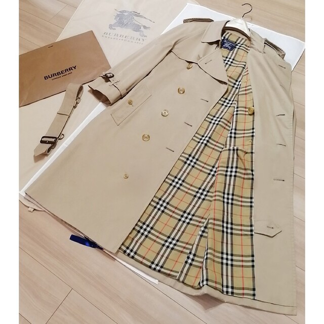 本物上質美品 メンズトレンチコート ヴィンテージバーバリー | www