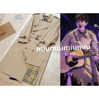 BURBERRY - 本物上質美品 メンズトレンチコート ヴィンテージ