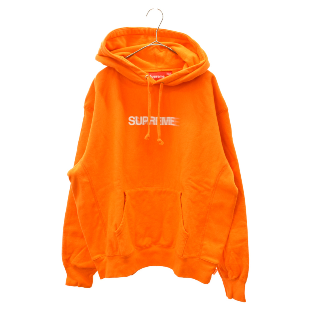 SUPREME シュプリーム 23SS Motion Logo Hooded Sweatshirt モーションロゴフーデッドスウェットシャツ プルオーバーパーカー オレンジ