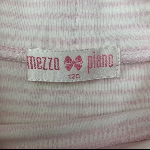 mezzo piano(メゾピアノ)のmezzo piano  メゾミアノ　長袖トップス　120 キッズ/ベビー/マタニティのキッズ服女の子用(90cm~)(Tシャツ/カットソー)の商品写真