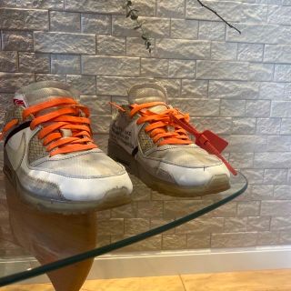 オフホワイト(OFF-WHITE)の確実正規品　THE10 AIR MAX 90 off-white NIKE (スニーカー)